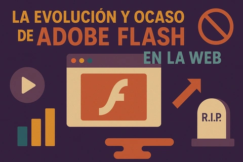 La evolución y ocaso de Adobe Flash en la web