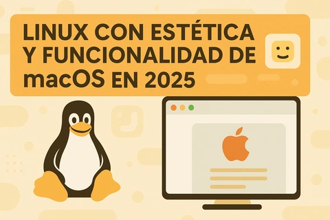 Linux con estética y funcionalidad de macOS en 2025