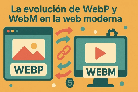 La evolución de WebP y WebM en la web moderna