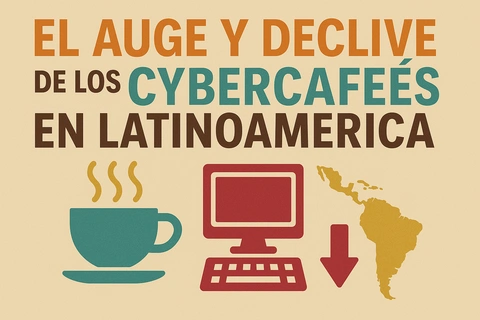 El Auge y Declive de los Cybercafés en Latinoamérica