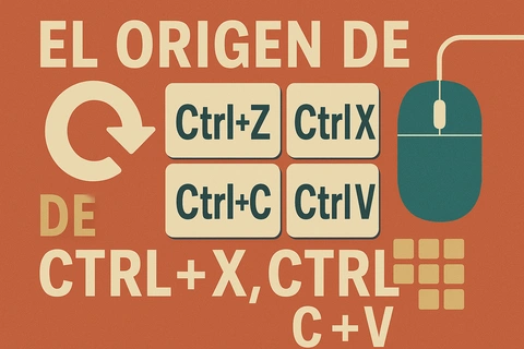El origen de Ctrl+Z, Ctrl+X, Ctrl+C y Ctrl+V