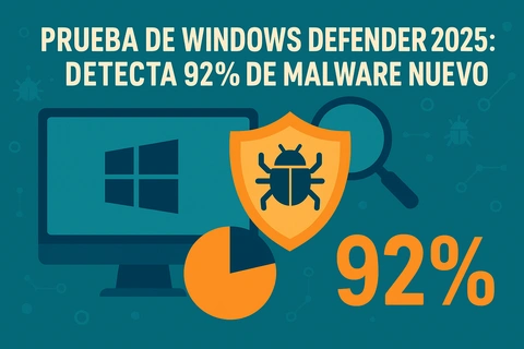 Prueba de Windows Defender 2025: Detecta 92% de Malware Nuevo