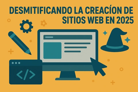 Desmitificando la creación de sitios web en 2025