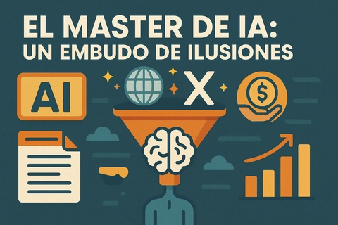 El Máster IA de MoureDev en X: Un Embudo de Ilusiones