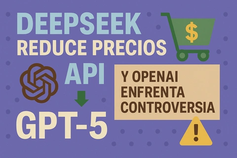 DeepSeek Reduce Precios API y OpenAI Enfrenta Controversia GPT-5