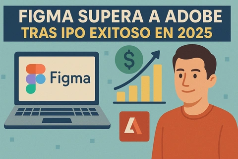 Figma Supera a Adobe Tras IPO Exitoso en 2025