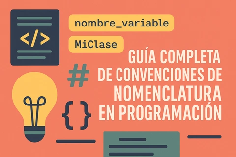 Guía Completa de Convenciones de Nomenclatura en Programación