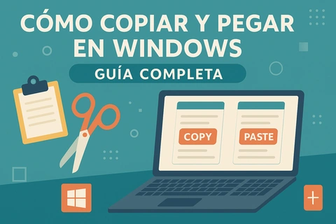 Cómo Copiar y Pegar en Windows: Guía Completa