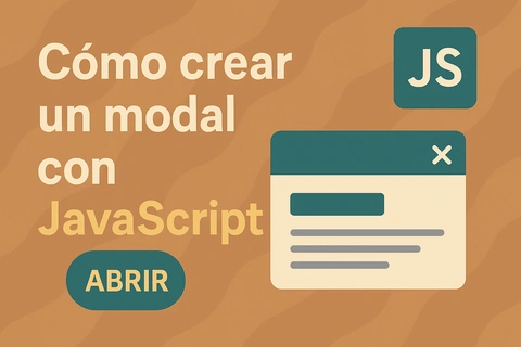 Cómo crear un modal con JavaScript