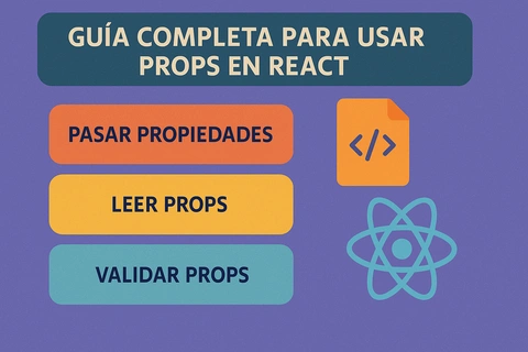 Guía Completa para Usar Props en React Efectivamente