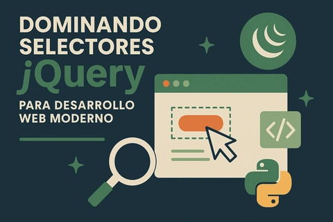 Dominando selectores jQuery para desarrollo web moderno