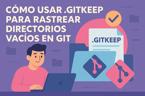 Como usar .gitkeep para rastrear directorios vacios en Git