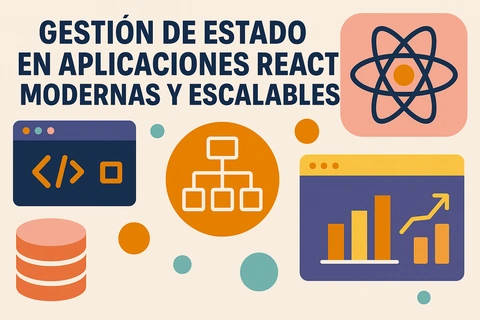 Gestion de estado en aplicaciones React modernas y escalables