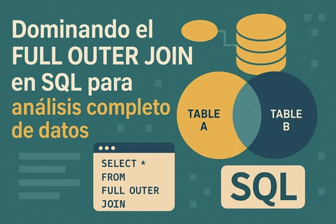 Dominando el FULL OUTER JOIN en SQL para análisis completo de datos