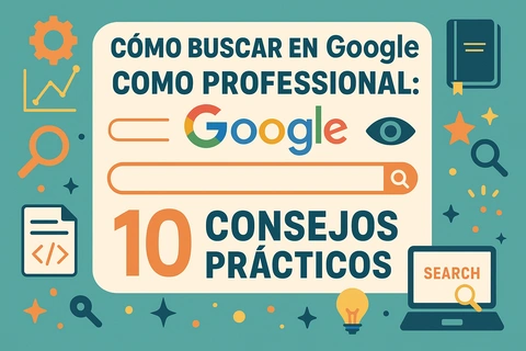 Cómo buscar en Google como profesional: 10 consejos prácticos