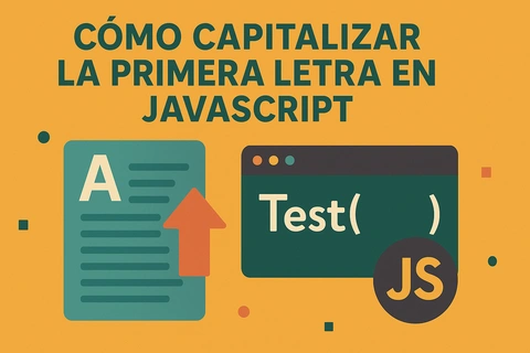 Cómo Capitalizar la Primera Letra en JavaScript