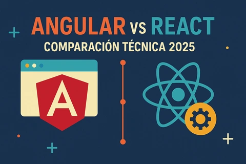Angular vs React: Comparación Técnica 2025