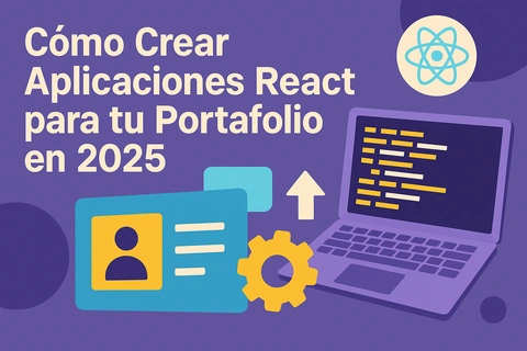 Cómo Crear Aplicaciones React para tu Portafolio en 2025