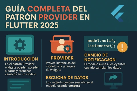 Guía Completa del Patrón Provider en Flutter 2025