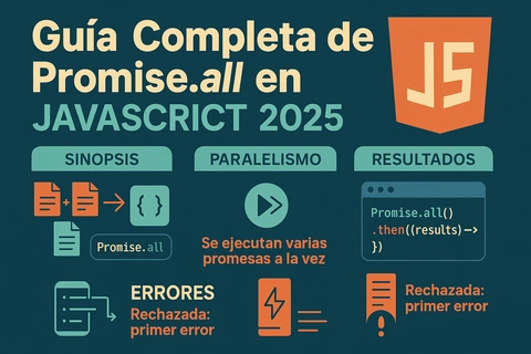 Guía Completa de Promise.all en JavaScript 2025