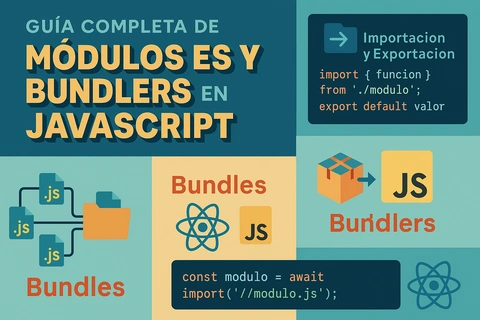 Guía Completa de Módulos ES y Bundlers en JavaScript
