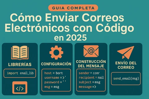 Cómo Enviar Correos Electrónicos con Código en 2025