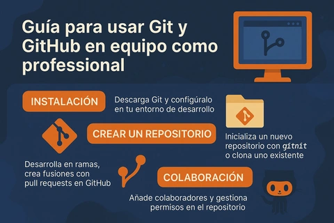 Guía para usar Git y GitHub en equipo como profesional