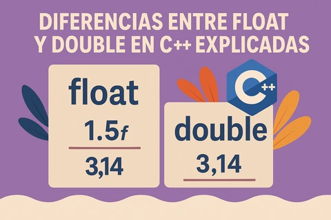 Diferencias entre float y double en C++ explicadas