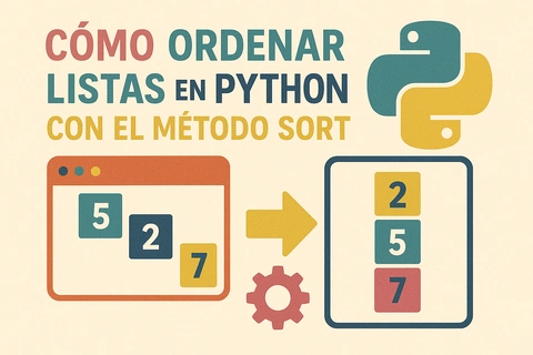 Cómo Ordenar Listas en Python con el Método Sort