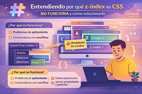 Entendiendo por qué z-index en CSS no funciona y cómo solucionarlo