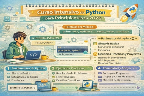 Curso Intensivo de Python para Principiantes en 2026