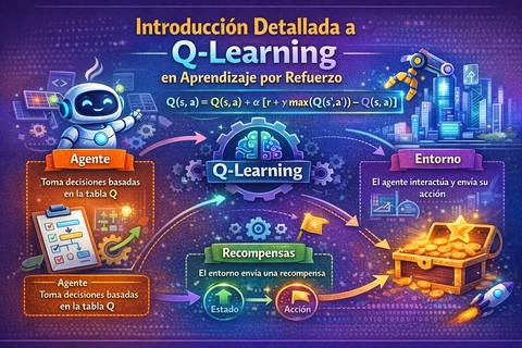 Introducción Detallada a Q-Learning en Aprendizaje por Refuerzo