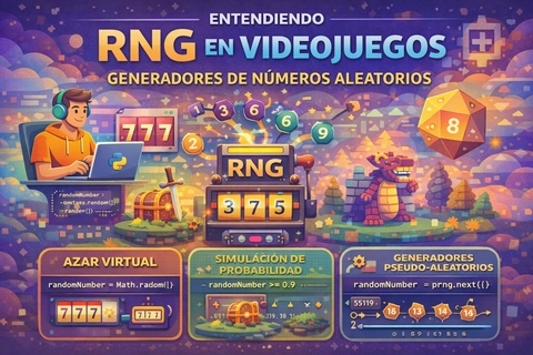 Entendiendo RNG en videojuegos: generadores de números aleatorios