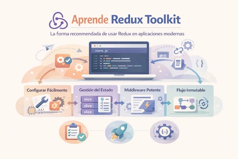 Aprende Redux Toolkit: La forma recomendada de usar Redux en aplicaciones modernas