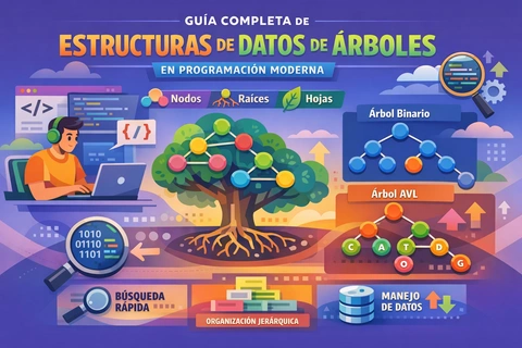 Guía Completa de Estructuras de Datos de Árboles en Programación Moderna