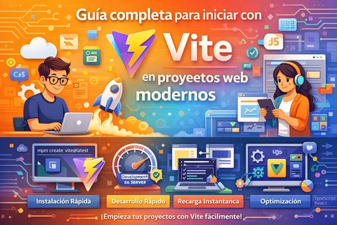 Guía completa para iniciar con Vite en proyectos web modernos
