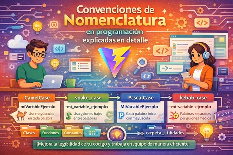 Convenciones de nomenclatura en programación explicadas en detalle