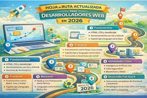 Hoja de Ruta Actualizada para Desarrolladores Web en 2026