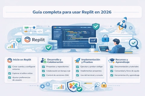 Guía completa para usar Replit en 2026