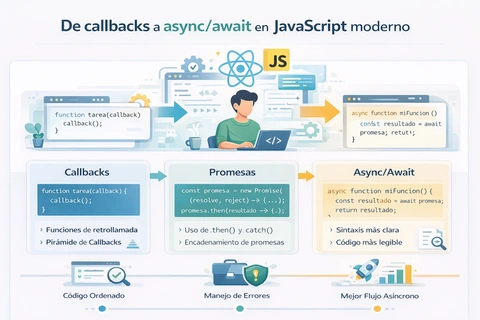 De callbacks a async/await en JavaScript moderno