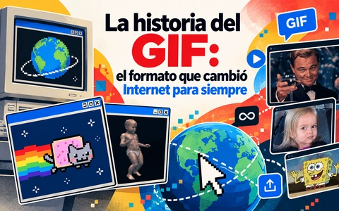 La historia del GIF: el formato que cambió Internet para siempre