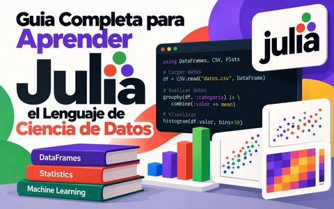 Guia Completa para Aprender Julia el Lenguaje de Ciencia de Datos
