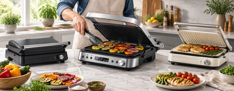 Grill Showdown: Breville vs T-Fal vs Cuisinart vs GreenPan vs All-Clad