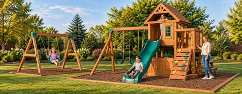Comparing the Best Wooden Swing Sets for Your Backyard Fun