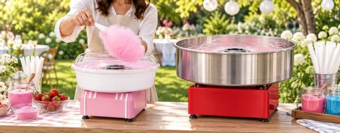 Nostalgia vs Electric: Vintage vs Commercial Cotton Candy Machine
