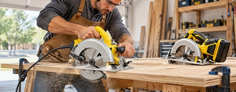 DEWALT Circular Saws: Lightweight Corded vs Cordless Performance