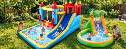 Comparing Inflatable Water Slide Parks: The Best Picks