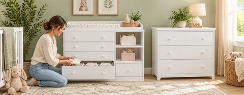 AIEGLE Nursery Dresser vs DaVinci Jayden: Bedroom Storage Solution