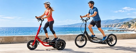 Comparing Outdoor Elliptical Bikes and Hybrid Exercise Trainers