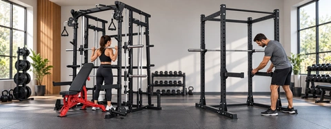 All-In-One Power Cage Systems: Smith Machine vs Traditional Power Rack